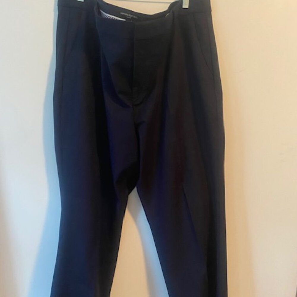 Banana Republic Navy Blue Logan trousers, size 20S